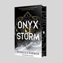 Load image into Gallery viewer, Onyx Storm- Waterstones Exclusive Edition Spayed Edges (First UK edition-first printing)