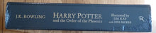 Load image into Gallery viewer, Harry Potter and the Order of the Phoenix: Deluxe Illustrated Slipcase Edition (First UK edition-first printing) & Double sided Tote Bag