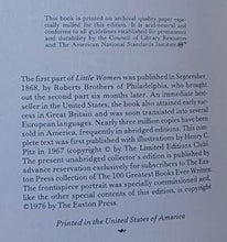 Load image into Gallery viewer, Little Women or Meg, Jo, Beth, and Amy (Collector's edition)