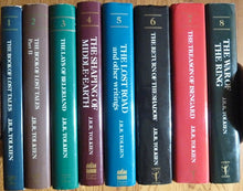 Load image into Gallery viewer, The History of Middle-Earth (Eight vol. set 1-8) plus (The Silmarillion & Unfinished Tales)