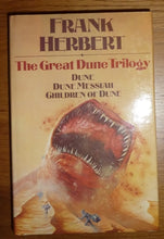 Load image into Gallery viewer, The Great Dune Trilogy : Dune, Dune Messiah, Children of Dune