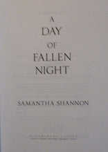 Load image into Gallery viewer, A Day of Fallen Night (Signed First UK edition-first printing)