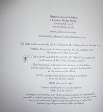 Load image into Gallery viewer, Beren and Lúthien (Signed by Illustrator- First UK edition-first printing)