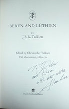 Load image into Gallery viewer, Beren and Lúthien (Signed by Illustrator- First UK edition-first printing)
