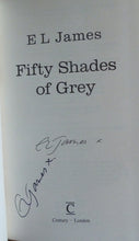 Load image into Gallery viewer, Fifty Shades of Grey - Fifty Shades Darker - Fifty Shades Freed (First UK Signed edition-first printing) (Fifty Shades Trilogy)