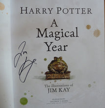 Load image into Gallery viewer, Harry Potter -A Magical Year: The Illustrations of Jim Kay (Signed by the Illustrator)