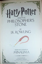 Load image into Gallery viewer, Harry Potter and the Philosopher's Stone: MinaLima Edition (Signed by the Illustrators)