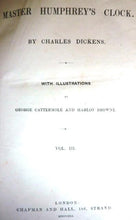 Load image into Gallery viewer, Master Humphrey's Clock: Master Humphrey's Clock, The Old Curiosity Shop and Barnaby Rudge (Three volume set)