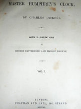 Load image into Gallery viewer, Master Humphrey's Clock: Master Humphrey's Clock, The Old Curiosity Shop and Barnaby Rudge (Three volume set)