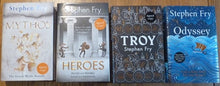 Load image into Gallery viewer, Mythos-Heroes-Troy-Odyssey (The Greek Myths Retold)- (Signed First UK editions-first printing)
