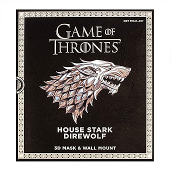 Game of Thrones Mask: The House Stark Direwolf