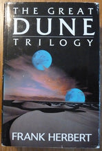 Load image into Gallery viewer, The Great Dune Trilogy: Dune, Dune Messiah, Children of Dune
