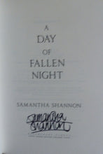 Load image into Gallery viewer, A Day of Fallen Night: A Roots of Chaos Novel (Signed First UK edition-first printing)
