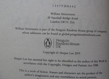 Load image into Gallery viewer, Go Set A Watchman (Rare Limited Misprinted UK Edition)
