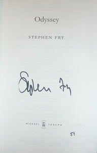 Odyssey: The final part of the story started in global bestseller Mythos (Stephen Frys Greek Myths, 4) (Exclusively Signed, Limited Numbered First UK Edition)