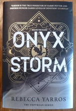 Load image into Gallery viewer, Onyx Storm- Waterstones Exclusive Edition Spayed Edges (First UK edition-first printing)
