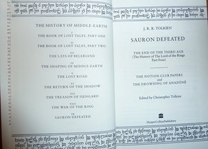 Sauron Defeated: The History of Middle-Earth, Vol IX: Book 9 (First UK edition-first printing)