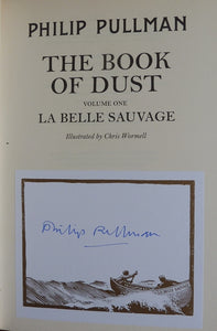 La Belle Sauvage: The Book of Dust Volume One (Signed First UK edition-first printing) Plus matching Bookmark