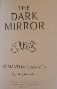 The Dark Mirror (The Bone Season) (Signed First UK edition-first printing with stenciled edges)