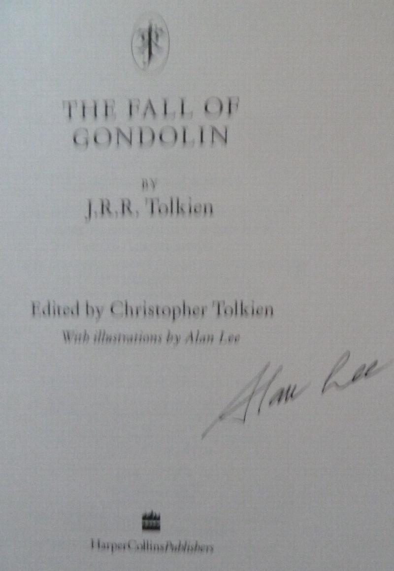 The Fall of Gondolin (Signed by the Illustrator)