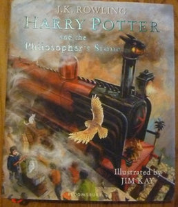 Harry Potter and the Philosopher's Stone: Illustrated Edition (First UK edition-first printing)