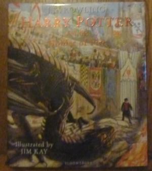 Harry Potter and the Goblet of Fire: Illustrated Edition (Signed by Illustrator- First UK edition-first printing)