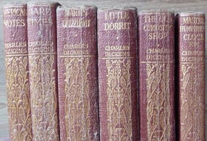 The Complete Works of Charles Dickens - 6 volumes set (Pocket edition) -including: Master Humphrey s Clock and Pictures from Italy- The Old Curiosity Shop- Martin Chuzzlewit- Hard Times- American Notes- Little Dorrit
