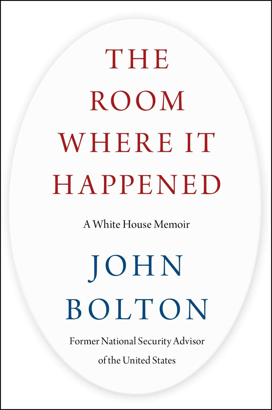 The Room Where It Happened: A White House Memoir (First UK edition-first printing)