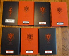 Load image into Gallery viewer, Harry Potter Gryffindor House Editions- Complete Set (Books 1-7) (First UK edition-first printings)
