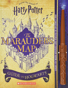 Harry Potter: The Marauder's Map Guide to Hogwarts (book and wand set)