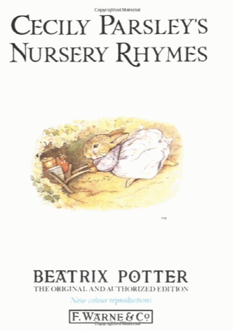 Cecily Parsley's Nursery Rhymes