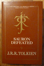 Load image into Gallery viewer, Sauron Defeated: The History of Middle-Earth, Vol IX: Book 9 (First UK edition-first printing)
