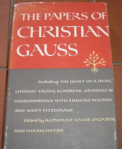 The Papers of Christian Gauss