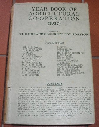 Year Book of Agricultural Co-Operation (1937)