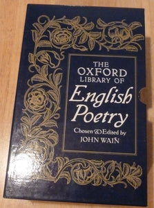 The Oxford Library of English Poetry: Volume I, II, III