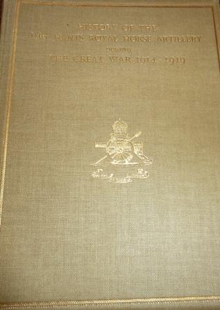 History of the 1/1st Hants. Royal Horse Artillery during the Great War, 1914-1919