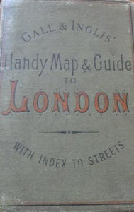 Handy Map & Guide to London with index to Streets (Cruchley's Handy Map of London)