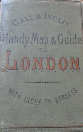 Handy Map & Guide to London with index to Streets (Cruchley's Handy Map of London)