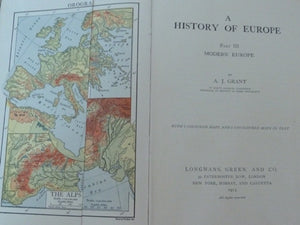 A History of Europe: Part III Modern Europe Including Britain