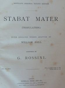Stabat Mater (Tribulation) with English Words Adapted by William Ball