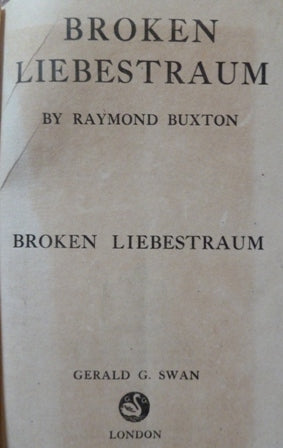 Broken Liebestraum