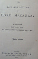 The Life and Letters of Lord Macaulay