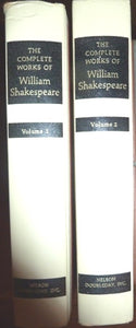 The Complete Works of William Shakespeare(Two Volumes) Arranged In Their Chronological Order (With An Introduction To Each Play, Adapted From The Shakespearean Primer of Professor Dowden)?├í