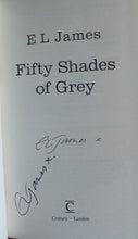 Load image into Gallery viewer, Fifty Shades of Grey - Fifty Shades Darker - Fifty Shades Freed (First UK Signed edition-first printing) (Fifty Shades Trilogy)
