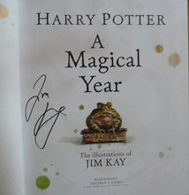 Load image into Gallery viewer, Harry Potter -A Magical Year: The Illustrations of Jim Kay (Signed by the Illustrator)

