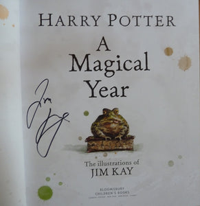 Harry Potter -A Magical Year: The Illustrations of Jim Kay (Signed by the Illustrator)