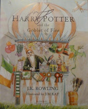 Load image into Gallery viewer, Harry Potter and the Goblet of Fire: Illustrated Edition (Signed by Illustrator- First UK edition-first printing)
