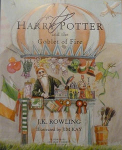 Harry Potter and the Goblet of Fire: Illustrated Edition (Signed by Illustrator- First UK edition-first printing)