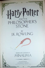 Load image into Gallery viewer, Harry Potter and the Philosopher&#39;s Stone: MinaLima Edition (Signed by the Illustrators)
