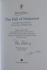 The Fall of Númenor: and Other Tales from the Second Age of Middle-earth (Signed by the Illustrator & Editor)